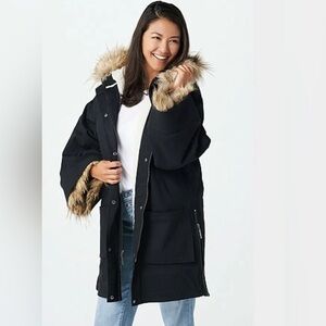 NWOT Peace Love World Oversized Sherpa Lined Coat